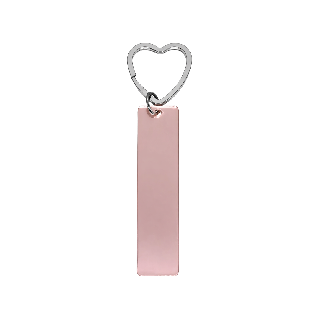 Acrylic keychain - Rose gold