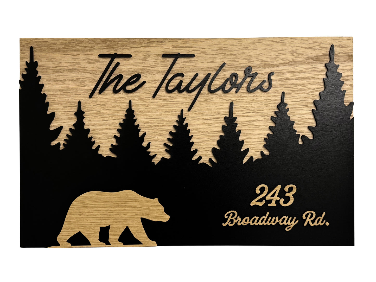 Street Address Decorative sign