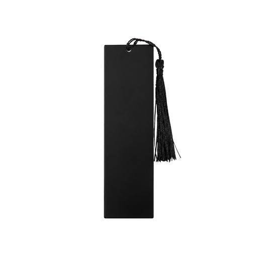 Black Acrylic Bookmark