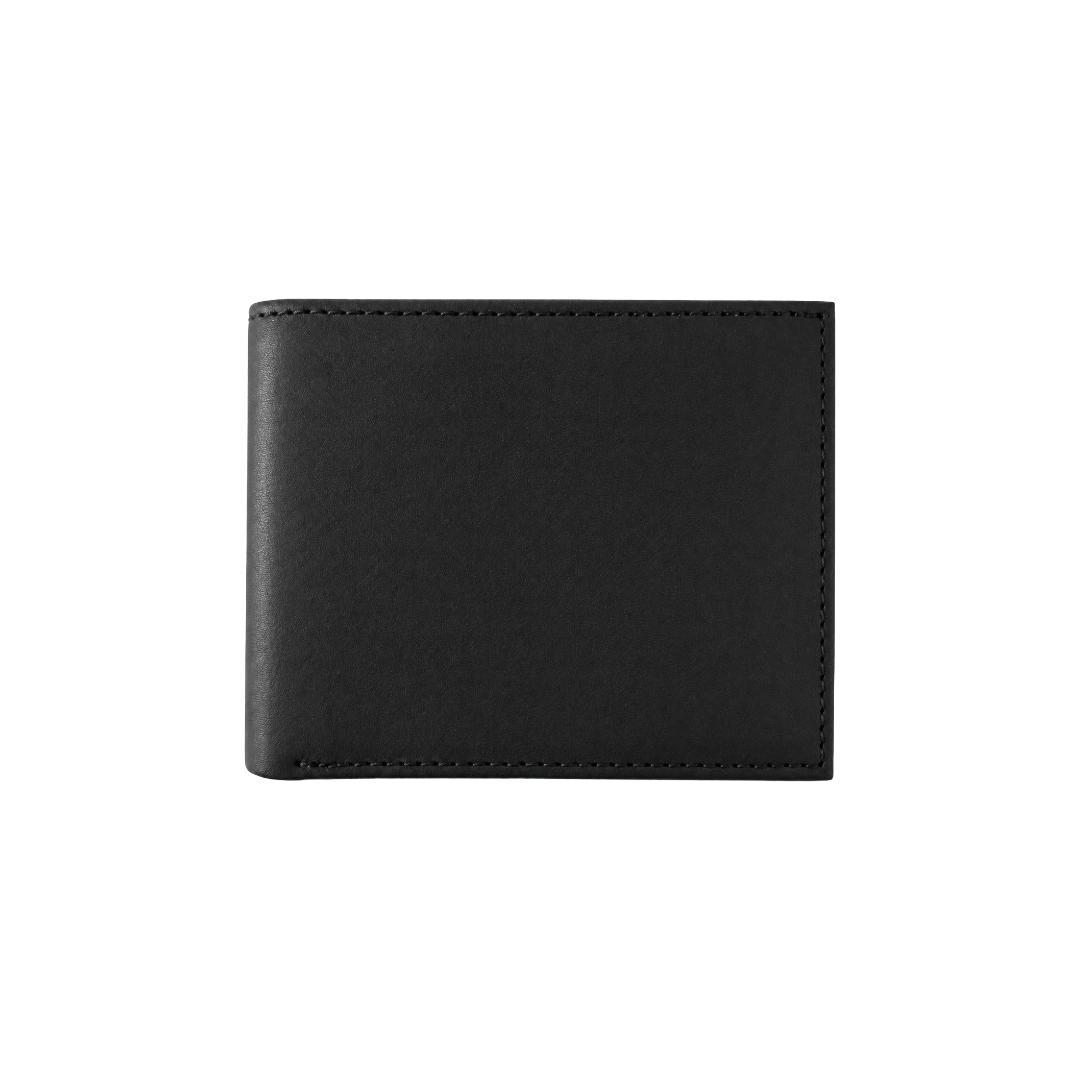 Men's leather wallet - black