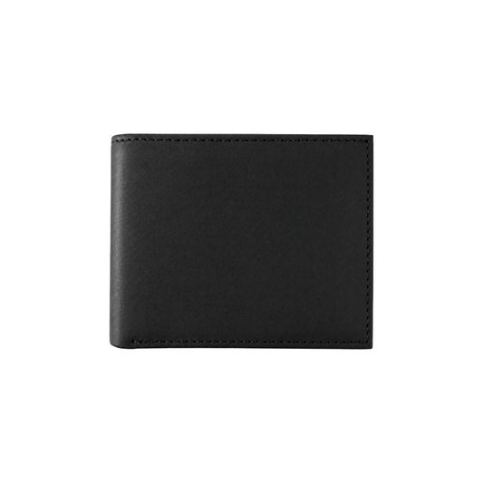 Men's leather wallet - black