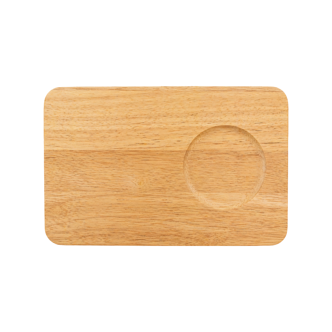 Personalizable wooden snack board
