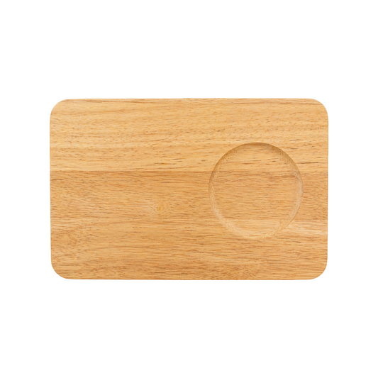 Personalizable wooden snack board